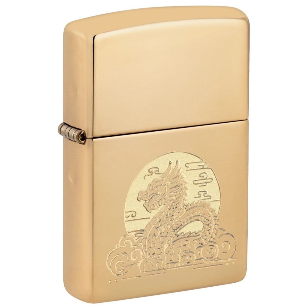 47147 ORIGINAL ZIPPO MOON DRAGON DESIGN