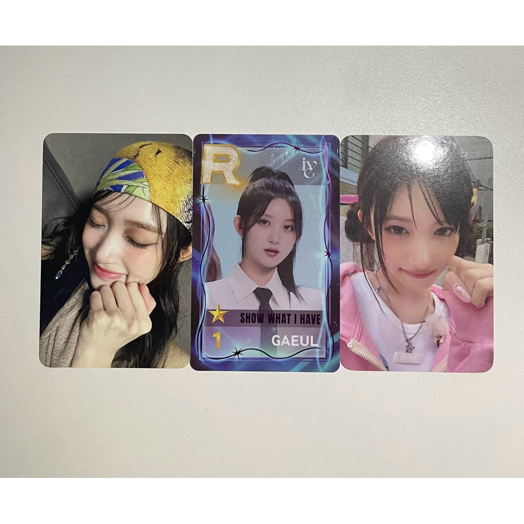 official photocard pc gaeul leeseo ive superstar R broadcast (rare card)
