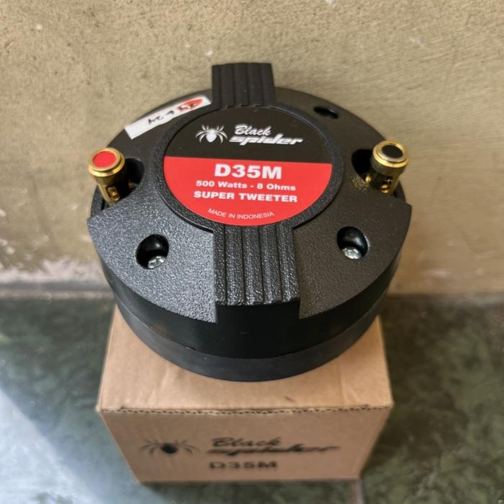 DRIVER TWEETER BLACK SPIDER BS D35M D 35 M