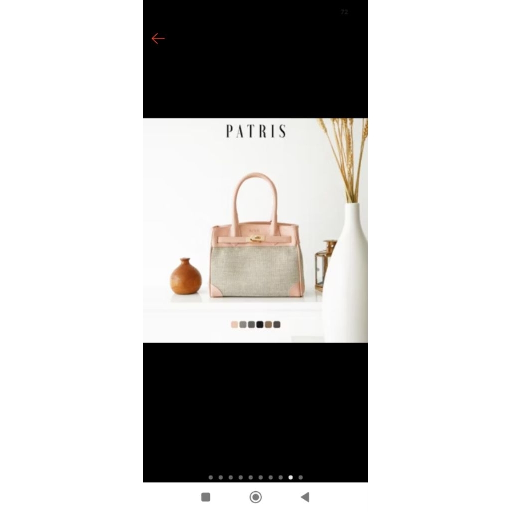 patris Bag baby pink