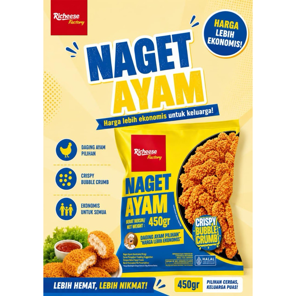 naget ayam richeese