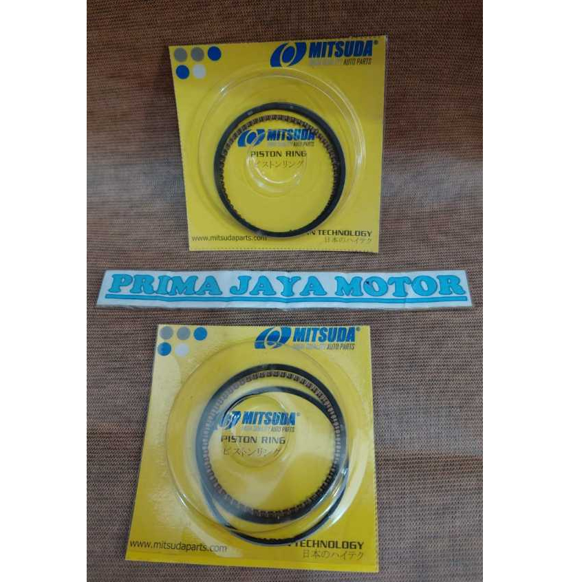 RING SEHER PISTON MIO SPORTY OVERSIZE (0.75) MITSUDA