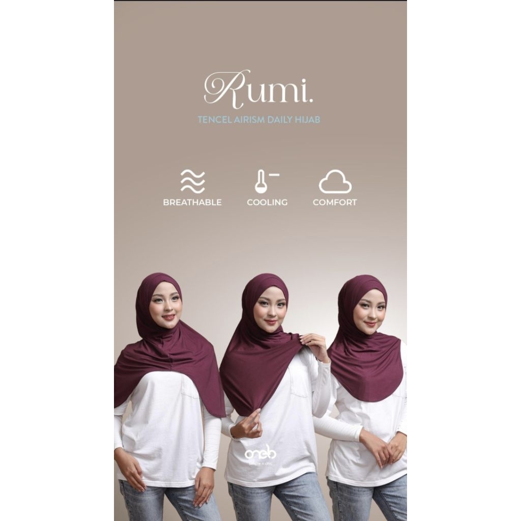 Rumi Daily Hijab by Oneto