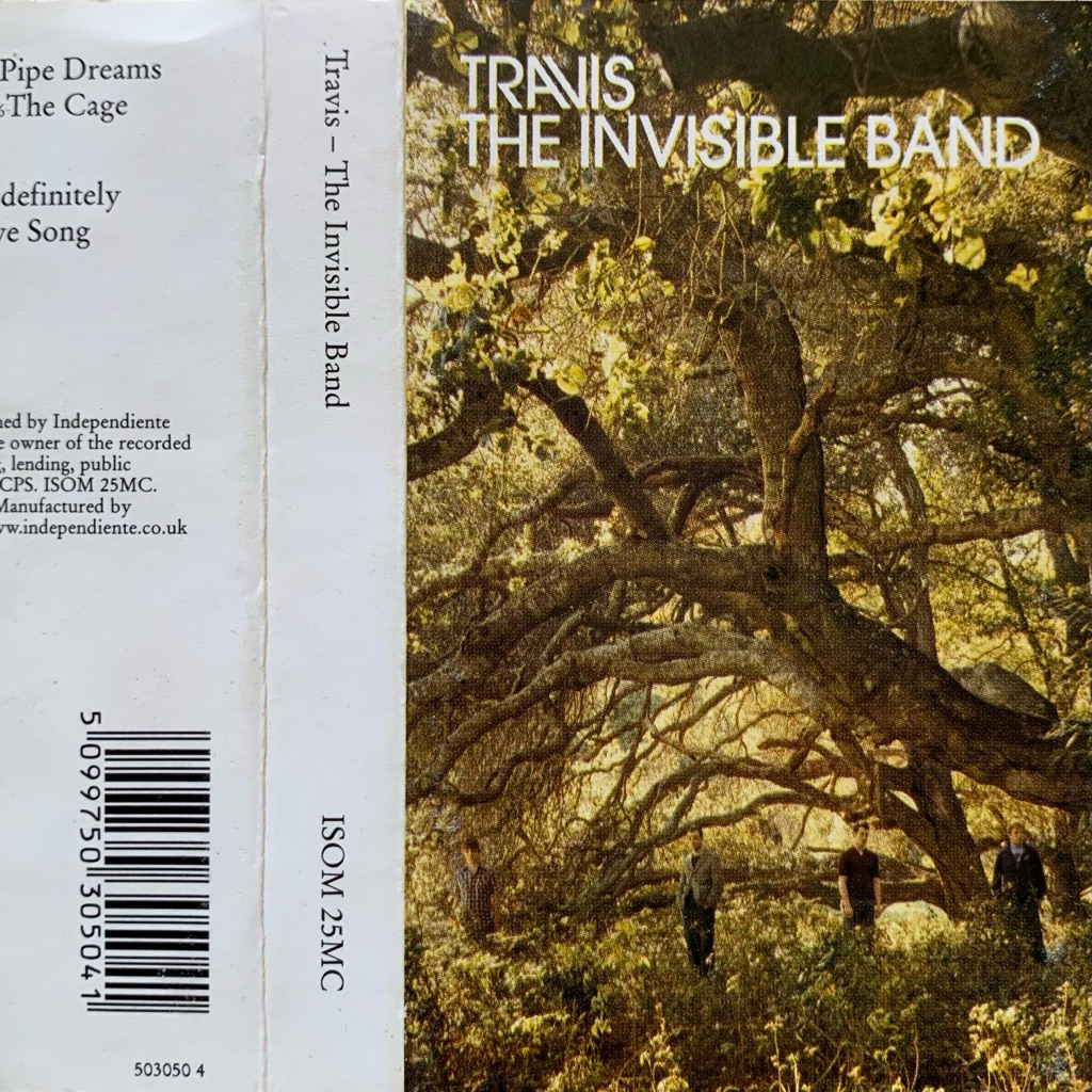 Kaset Pita Travis - The Invisible Band (2001 Sony Music Entertainment Inc.)