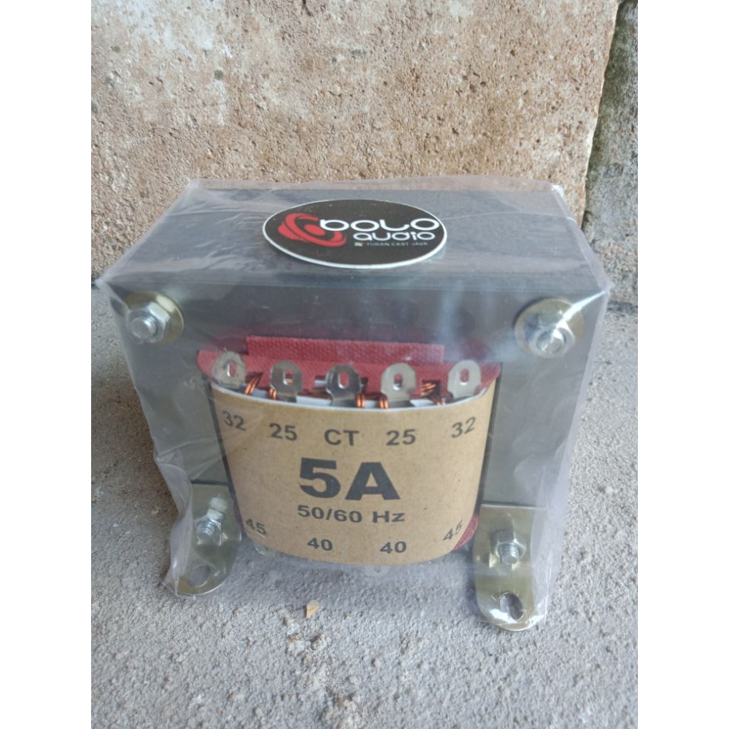 travo 5a ct 45v besar trafo