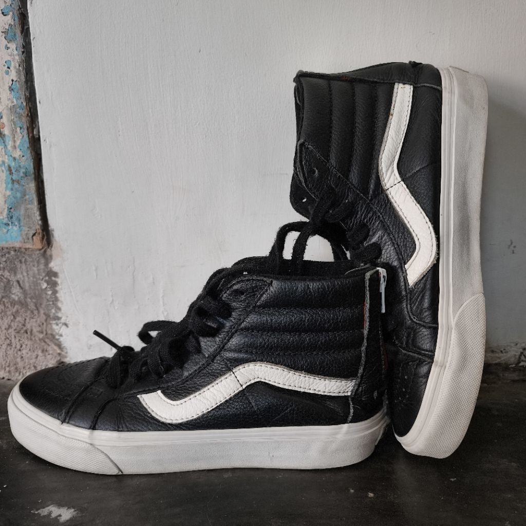 Vans sk8 kulit second size 38,5