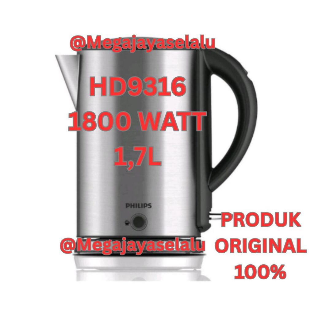 Teko Listrik Kettle Philips HD9316