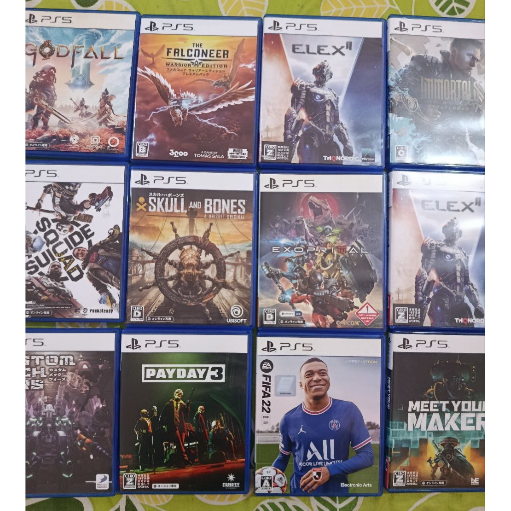 Kaset PS5 bekas original pilihan banyak