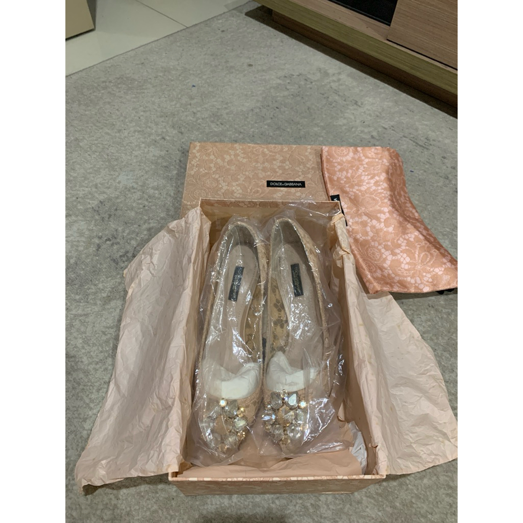 dolce Gabbana Lace Shoes second sz 37,5