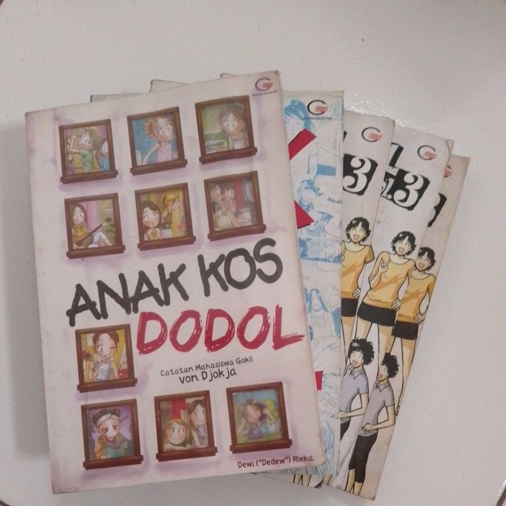 Novel / Komik Anak Kos D0d000l Dikomikin