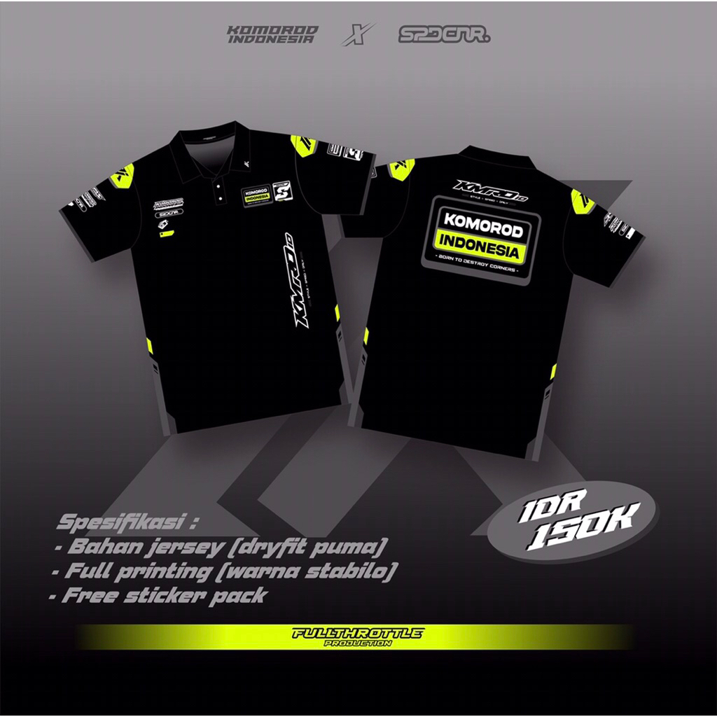 Polo jersey komorod indonesia v1