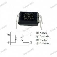 PC817 Optocoupler DIP-4 Original Optocoupler Isolator Komponen Elektronik