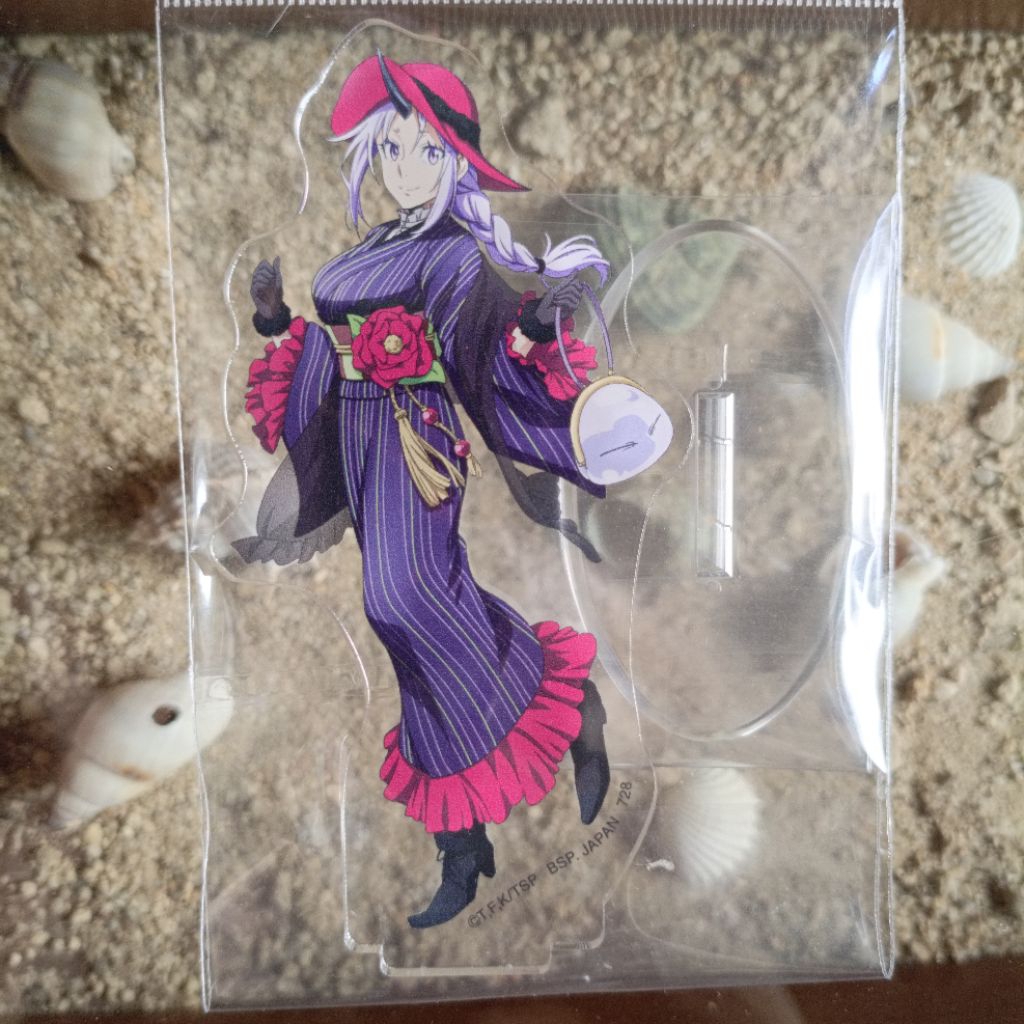 (UPDATE) Official Tensura That Time I Got Rencarnated as a Slime keychain standee akrilik rubber