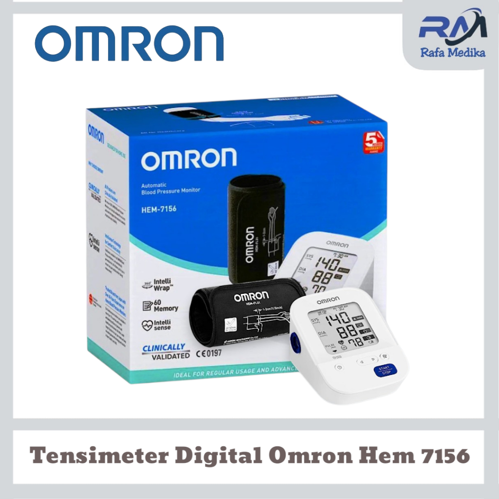 Tensimeter Omron 7156   OMRON HEM 7156  Tensi Digital Omron
