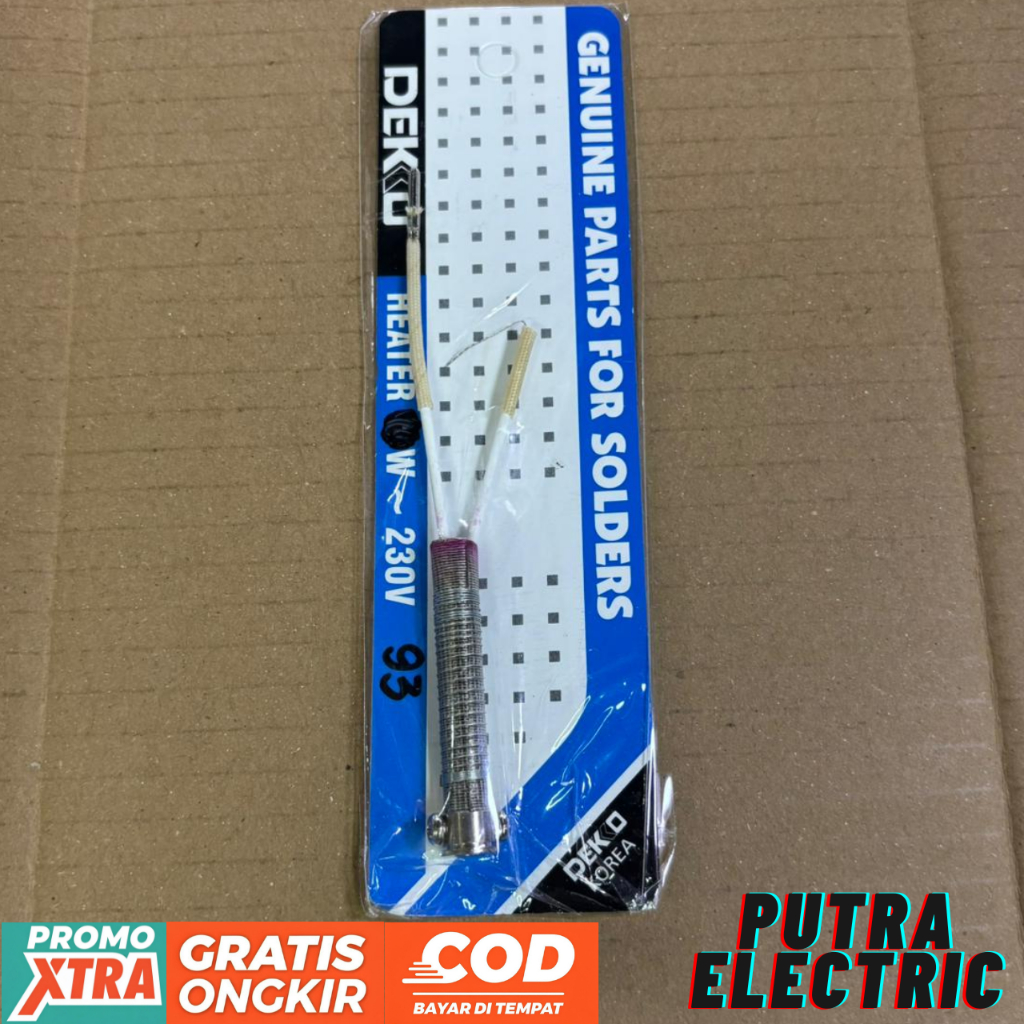 ELEMEN SOLDER 93 DOUBLE WATT 25~80 WATT DEKKO ORIGINAL ASLI
