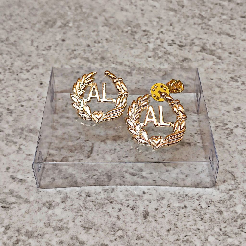 PIN KERAH MONOGRAM TNI AL