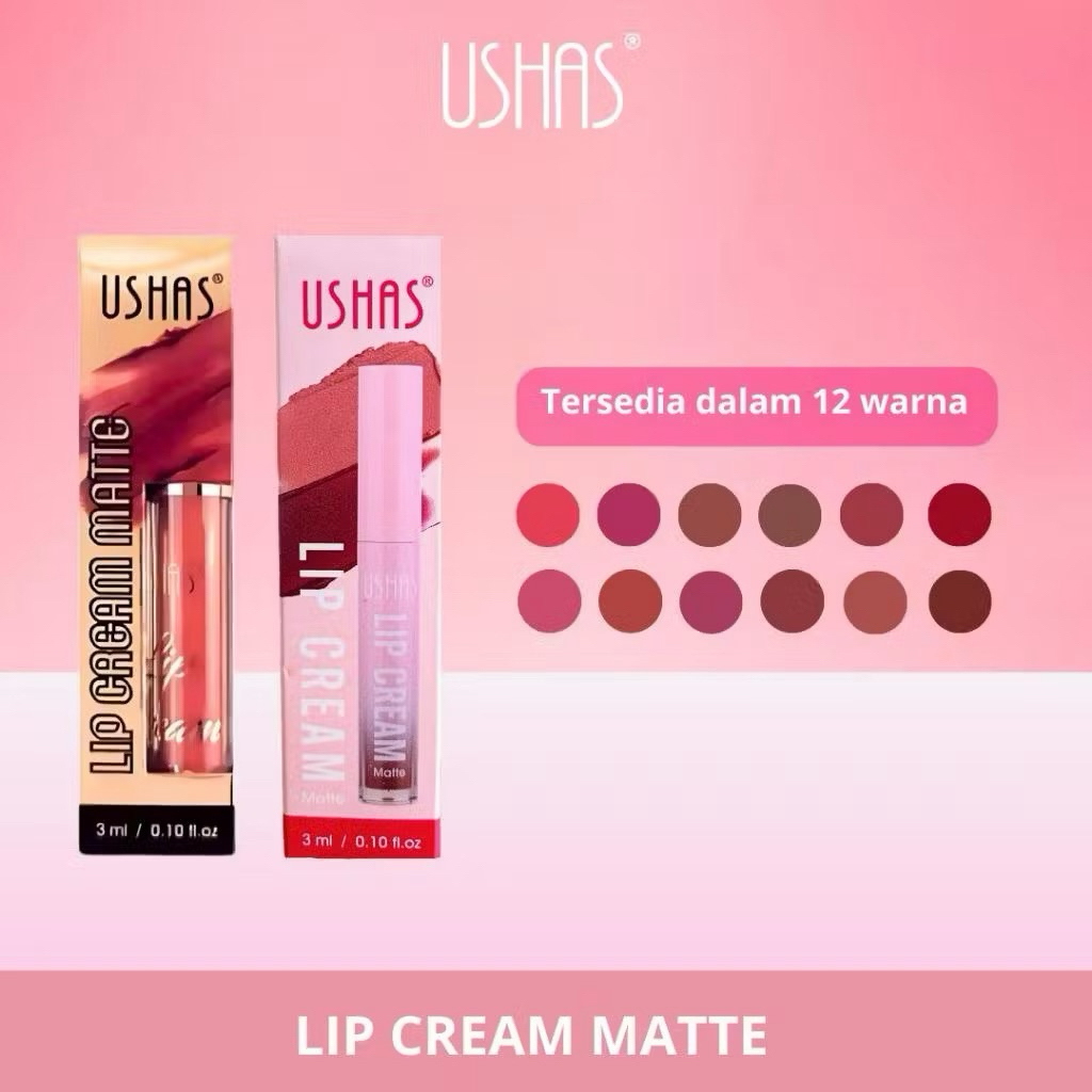 USHAS Lip Cream Matte 3ml