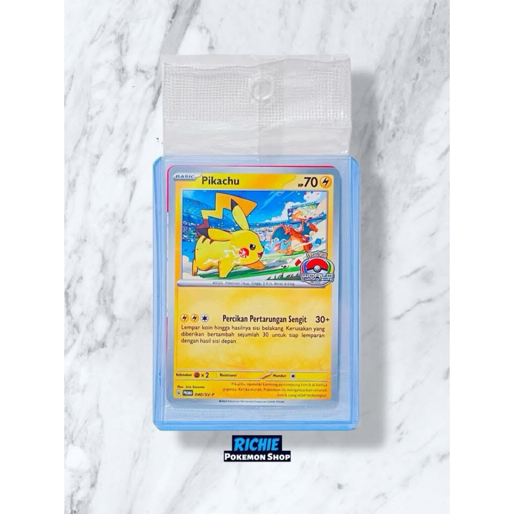 Pikachu Promo World Championship 2023 - Pokemon TCG Indonesia