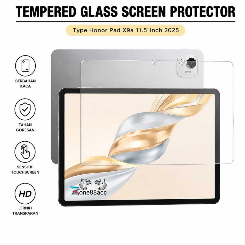 Antigores Honor pad X9a 2025 11.5"inch \ tempered glass honor pad x9a / anti gores honor pad x9a / s