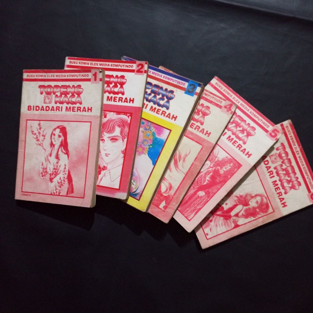 Komik Elex Media Topeng di Kaca Bidadari Merah Suzue Miuchi Vol 1 Hingga Vol 6 Terjemahan Indonesia 