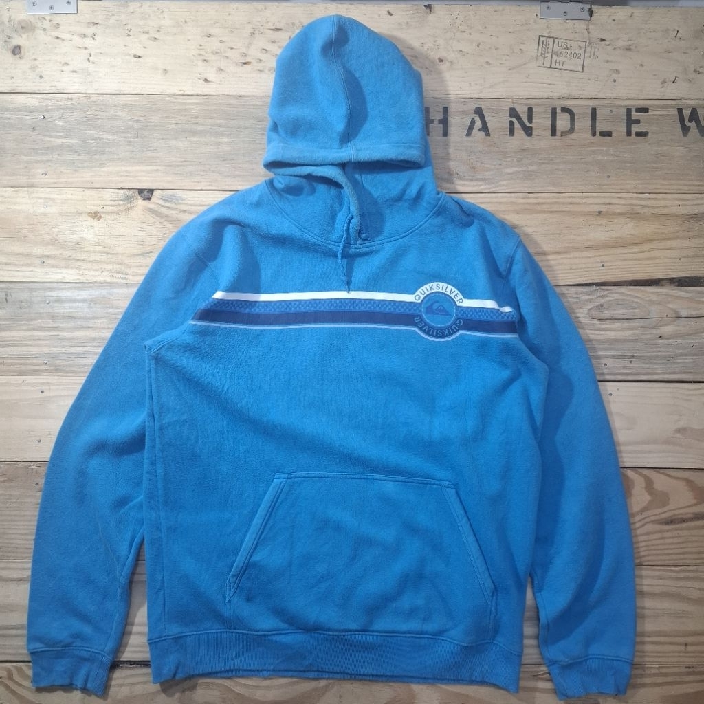 Hoodie QuickSilver Hoodi Biru Quicksilver