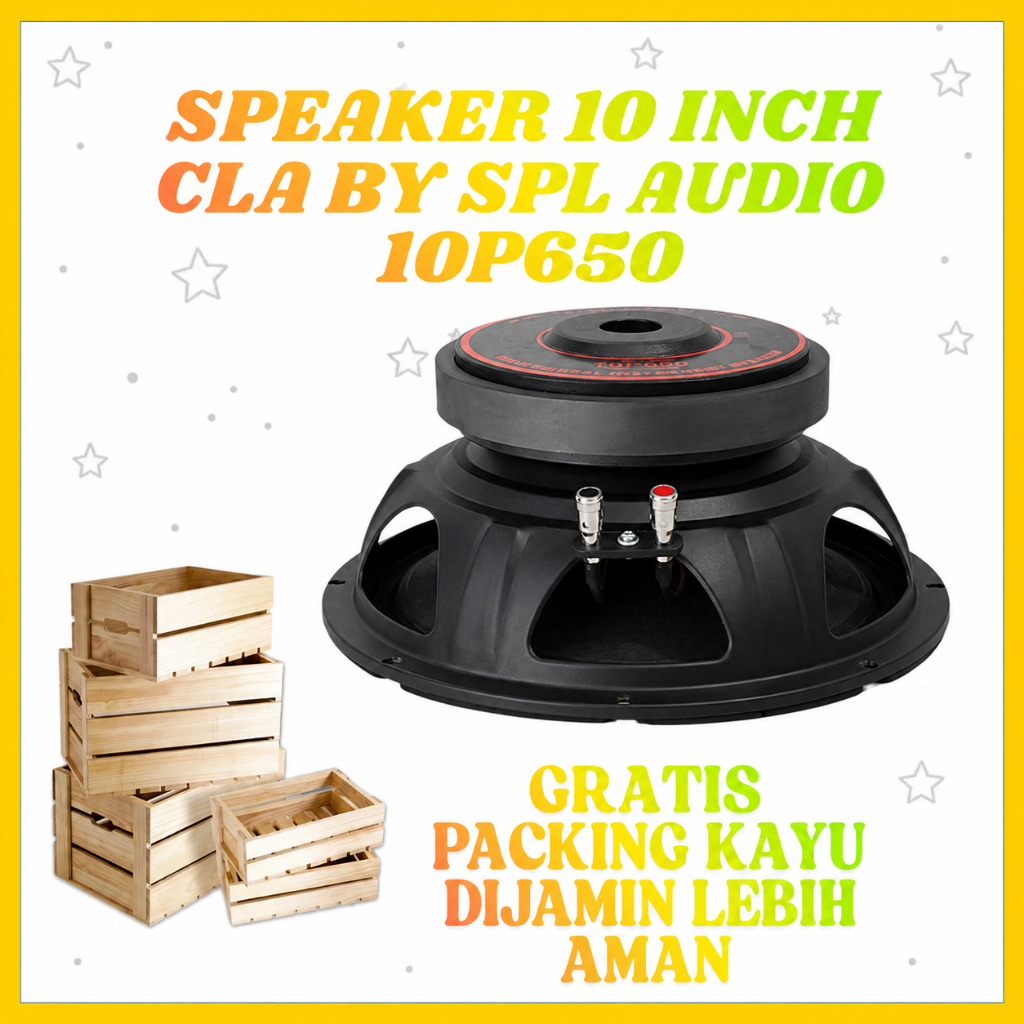 SPEAKER 10 INCH MEREK CLA By SPL AUDIO 10P650