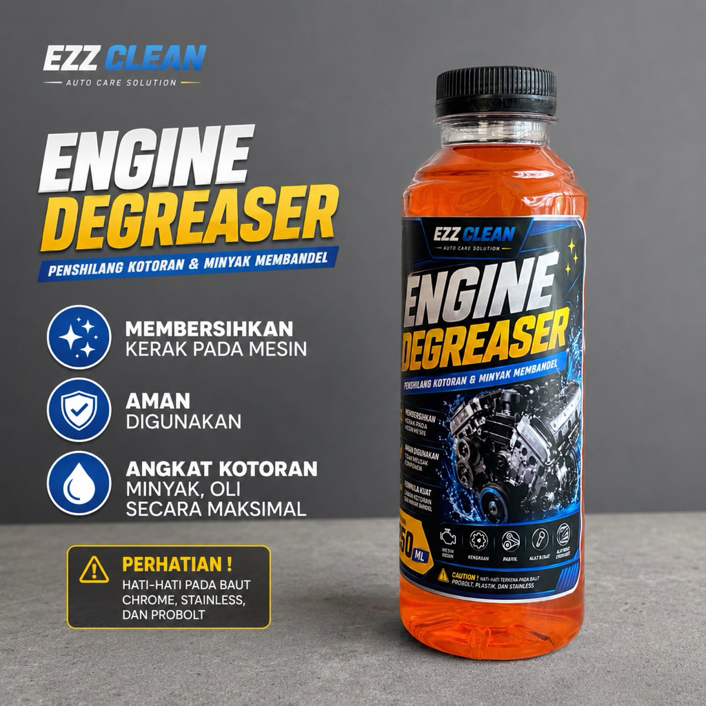 Engine Degreaser 250 ML / Pembersih Crankcase / Pembersih Kerak Mesin / Degreaser Mesin