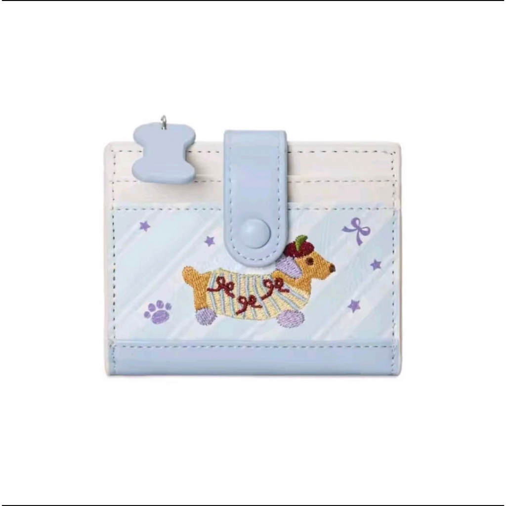 Dompet Puppy-dompet wanita dompet kartu dompet lipat mini dompet kartu uang koin terbaru