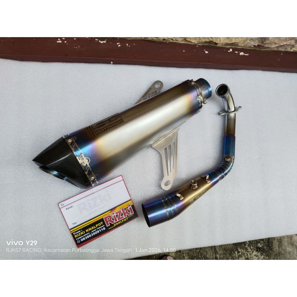 KNALPOT SC MOTO XMAX