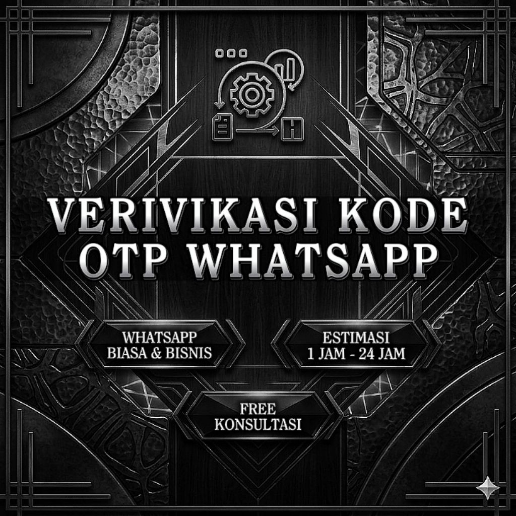 JASA BANTU VERIFIKASI KODE OTP WHATSAPP YANG TIDAK BISA KELUAR