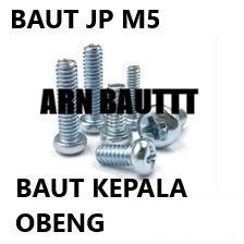 BAUT JP/BAUT KEPALA OBENG M5 DRAT 8