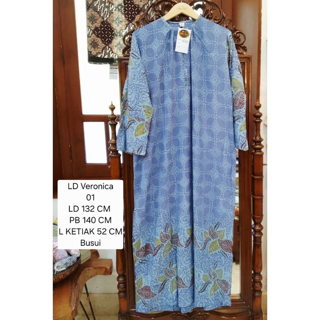 Luza Longdress Veronika 2WC L 150 Original by Luza Batik Boutique