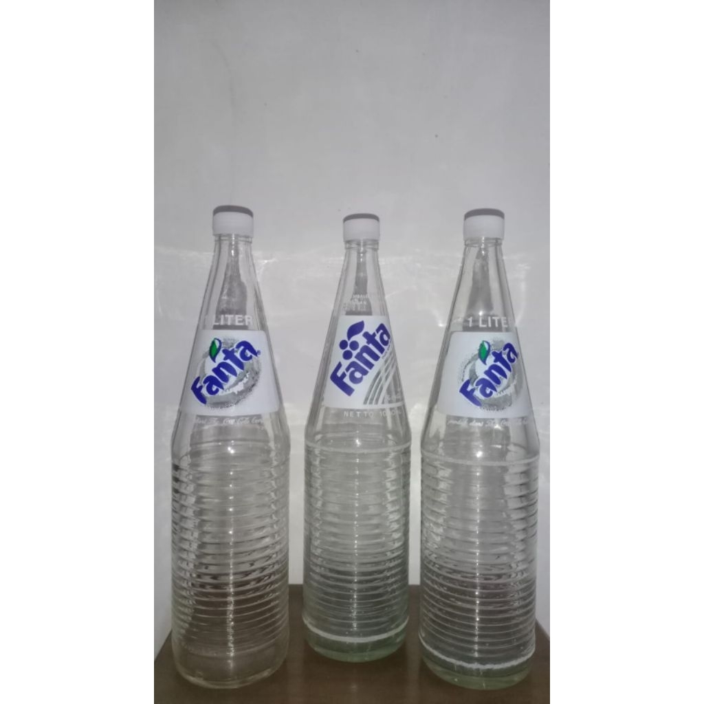 Botol bekas 1 liter kaca