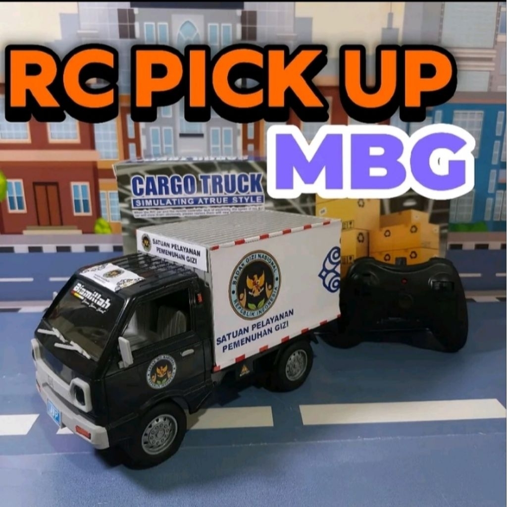 HOT PRODUCT Mobil Truk Remote Control Anak versi MBG Cargo Truck RC Mainan