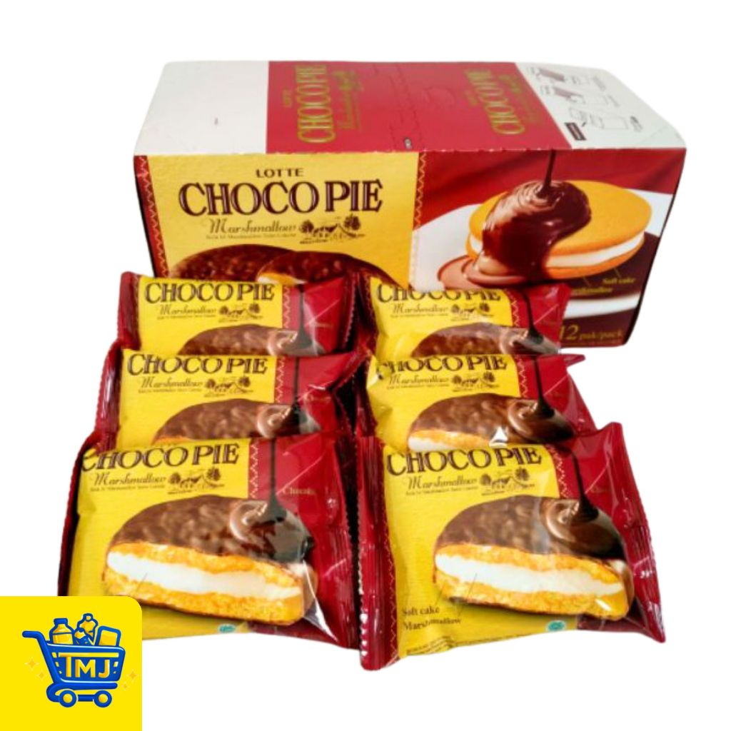 LOTTE CHOCOPIE SNACK BOX (isi 12's)