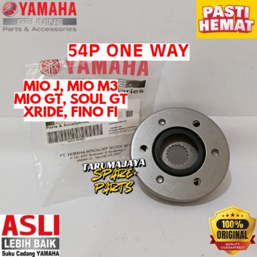 ONE WAY ORIGINAL YAMAHA KODE 54P, ONE WAY MIO J, ONE WAY MIO GT, ONE WAY MIO M3, ONE WAY SOUL GT, ON