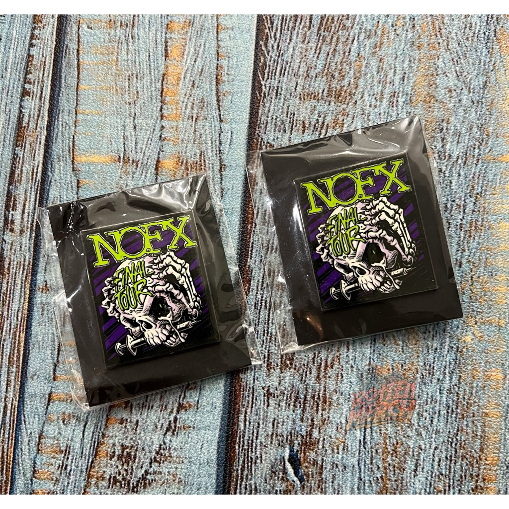 Pin NOFX Final Tour Official Merchandise
