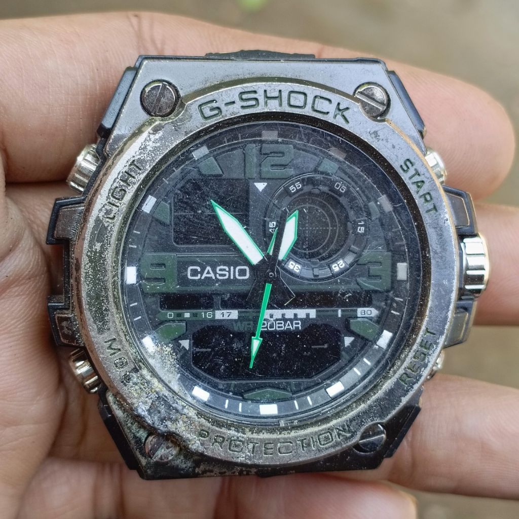 jam tangan Casio bekas mati