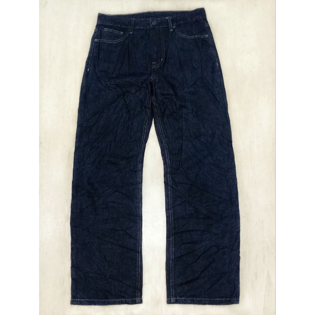 CELANA BAGGY DENIM BASIC 1980 ORIGINAL