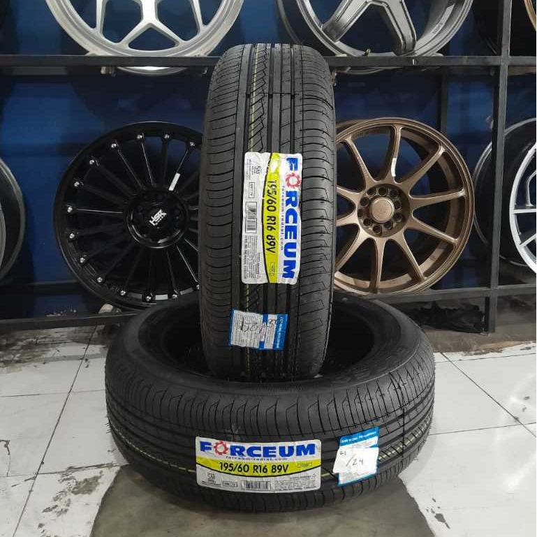 BAN MOBIL R16 BAN 195 60 R16 TUBLES FORCEUM ECOSA BAN MOBIL XOVER BRV MURAH AWET