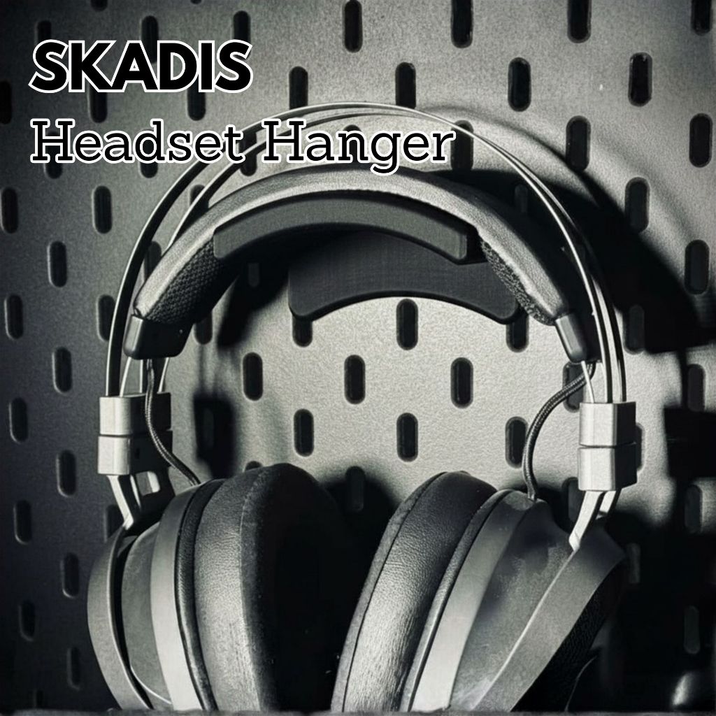 Holder Headset IKEA Skadis | Skadis Headset Hanger Organizer Gaming Setup