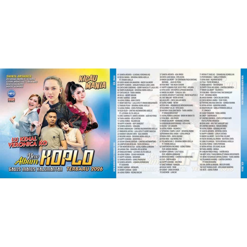 kaset musik Mp3 New Album Koplo Terbaru Kicau Mania - 2026