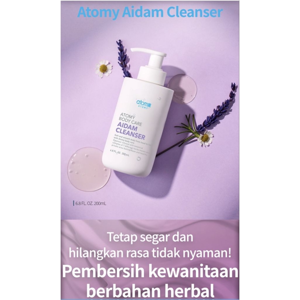 Atomy Korea Aidam Cleanser sabun pembersih kewanitaan / area sensitif dan punggung