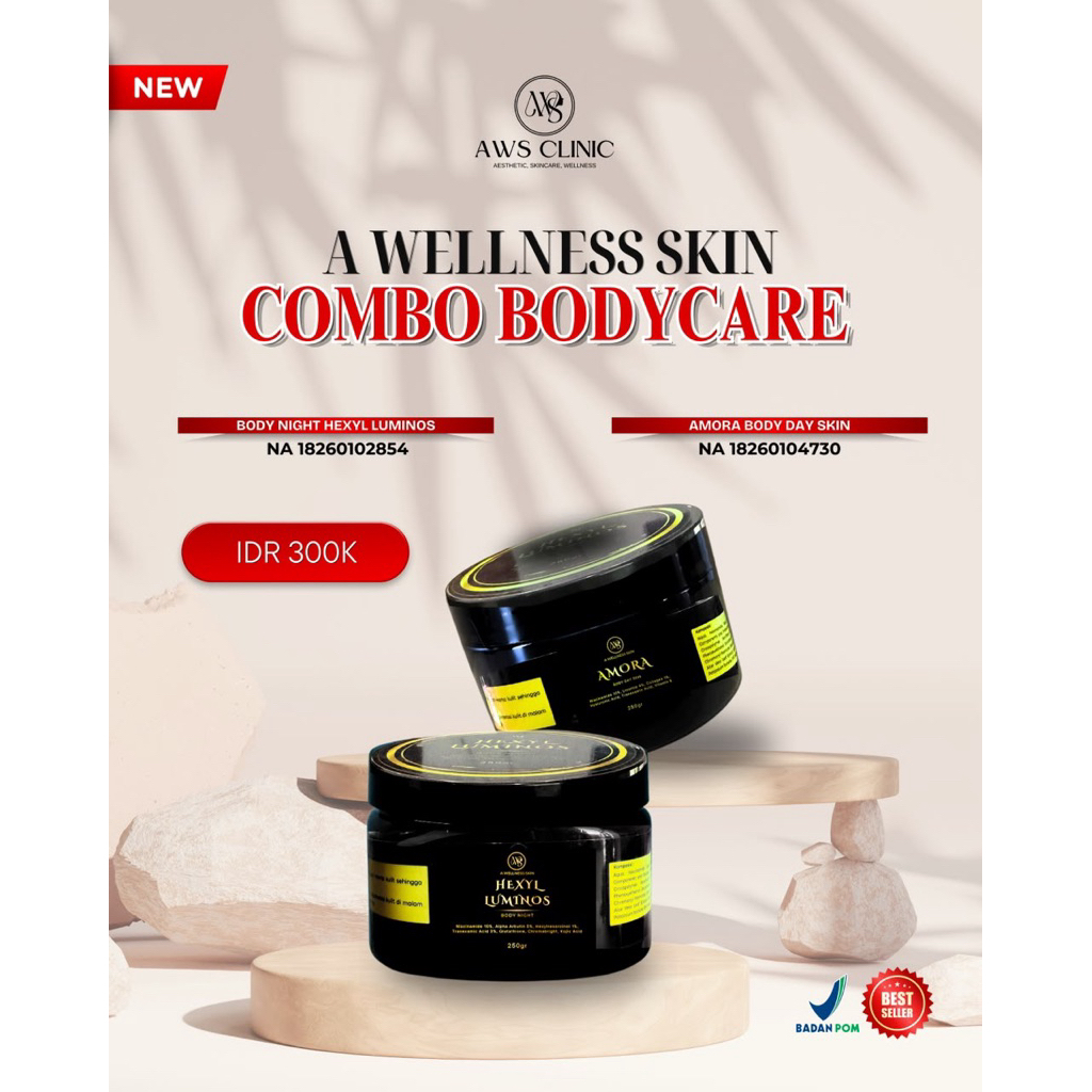 Combo Body lotion/HB AWS Siang dan Malam