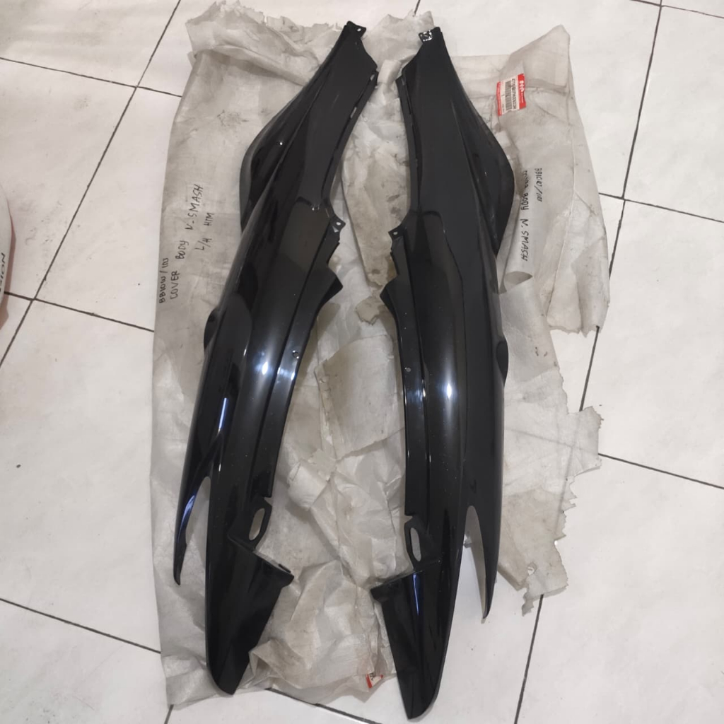 body kanan kiri Cover Body Samping Belakang Kanan & kiri Suzuki New Smash 110, Original SGP