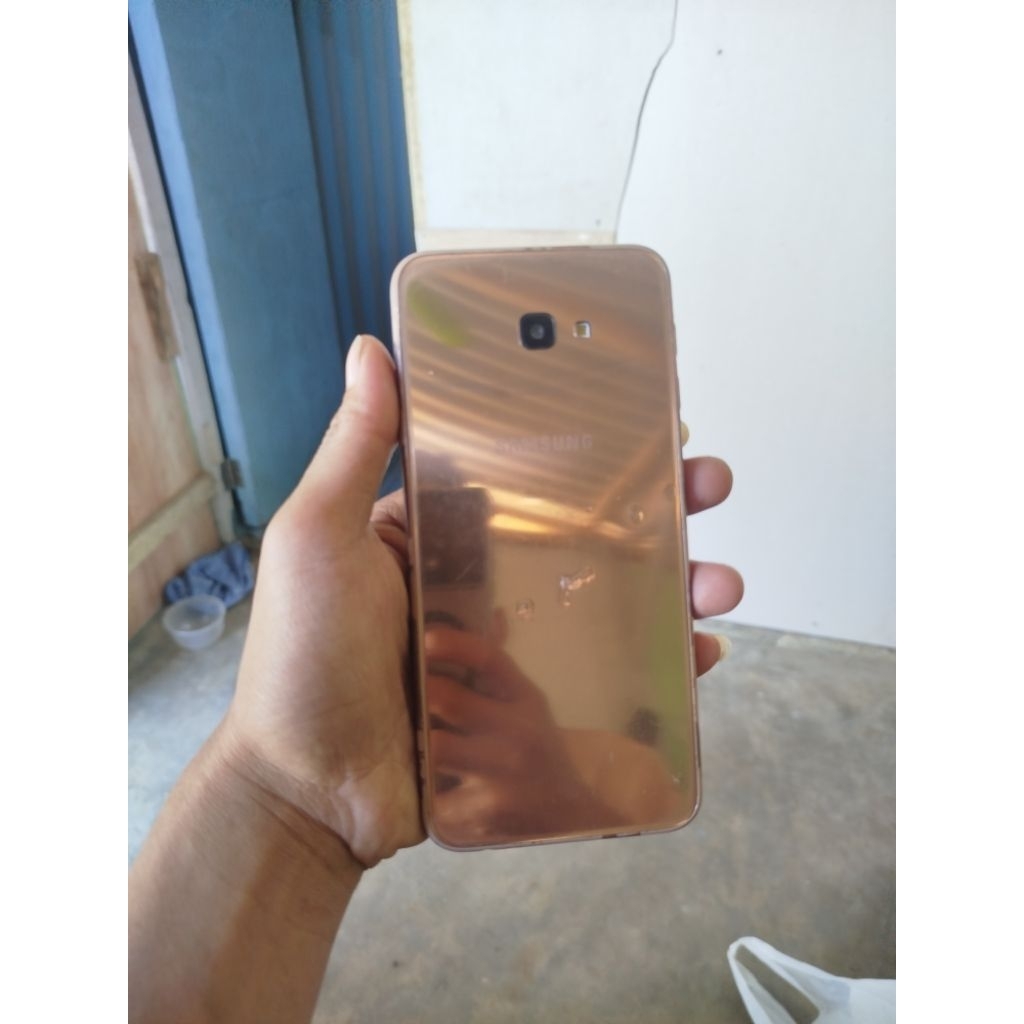 samsung j4 plus minus lcd retak layak pakek
