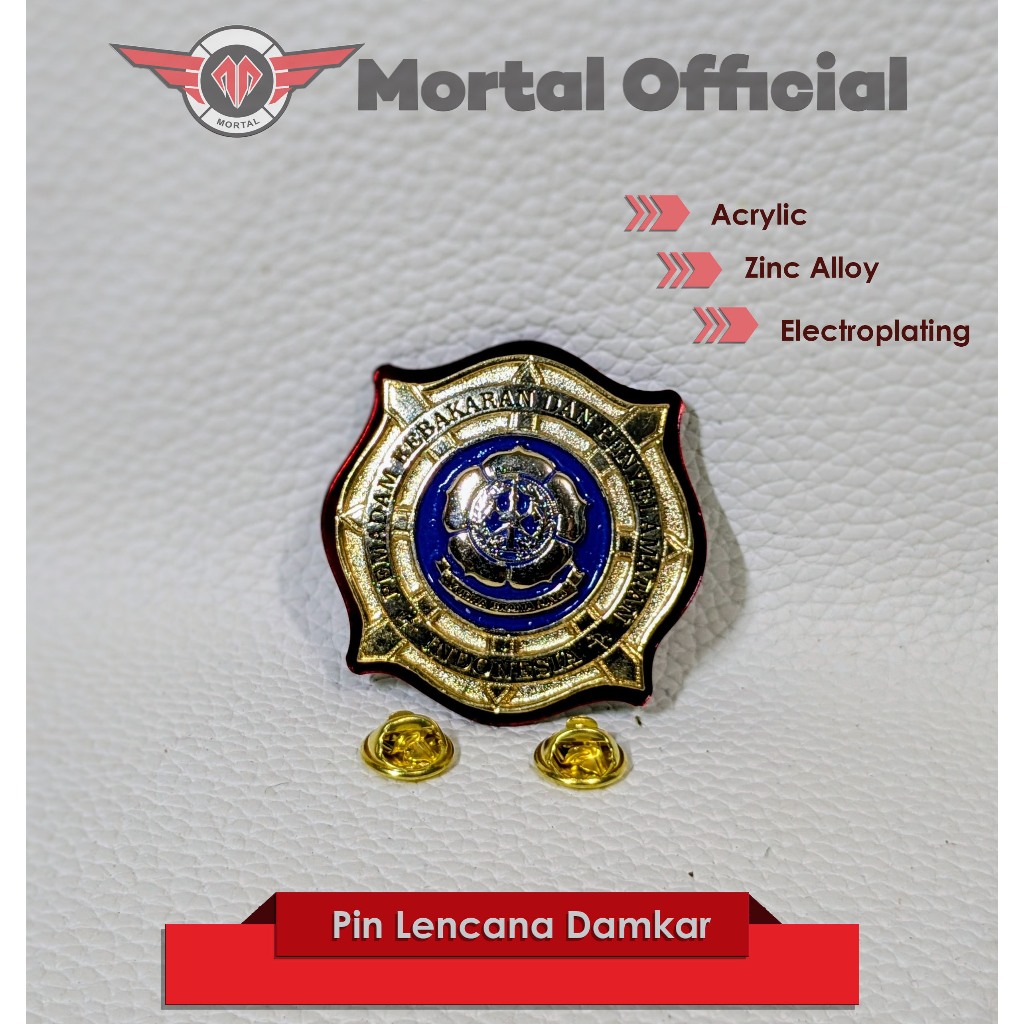 Lencana damkar, pin damkar, kewenangan damkar