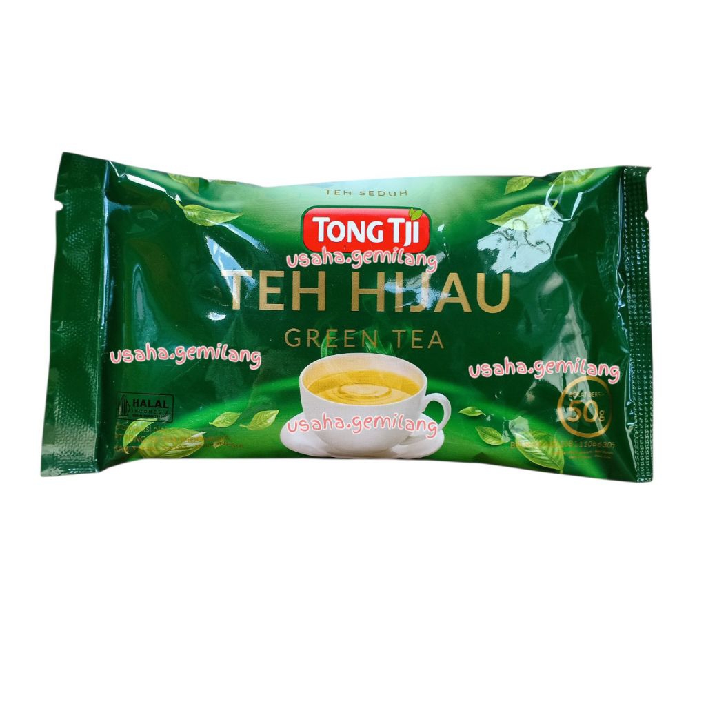 Teh Tong Tji Bubuk Green Tea 50gr - Teh Hijau Bubuk / Teh Hijau Diet / Green Tea Bubuk / Teh Hijau P