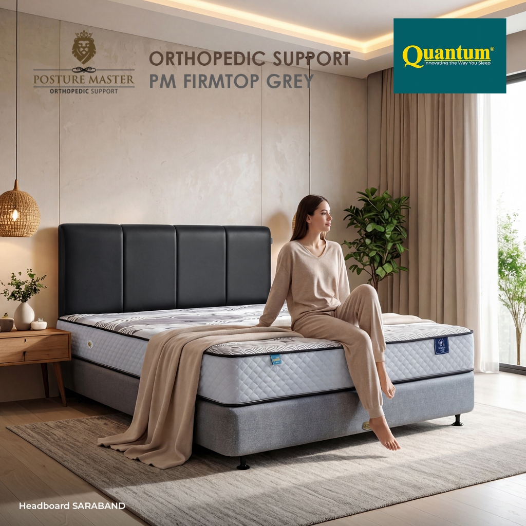 Quantum Kasur Orthopedic Posture Master Firmtop - Spring Bed / Springbed