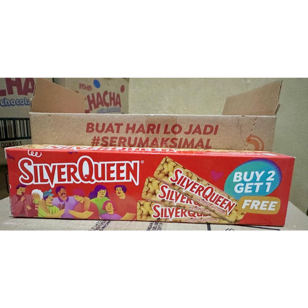 Silverqueen Mede Buy 2 Get 1 Free 52gr Spesial Pack
